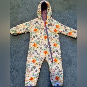 Patagonia Reversible Puff Ball Baby Bunting